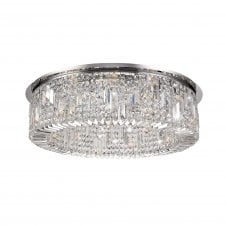PARAGON Large Modern Crystal Chandelier Light Fitting