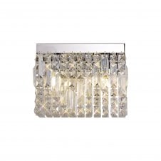 PARAGON Wall Light High Quality Crystal and Chrome.