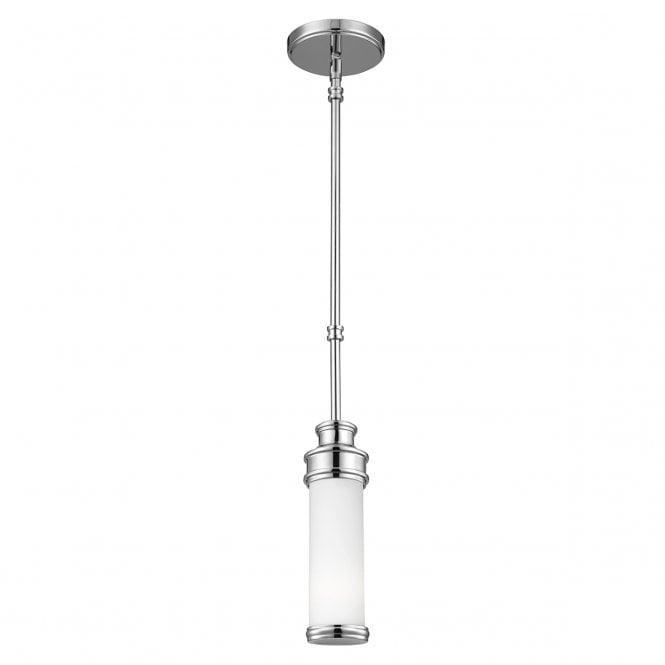 PAYNE modern classic bathroom ceiling pendant in chrome