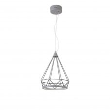 PEACE 8W LED Ceiling Pendant 3700K Matt Grey with 3 year warranty
