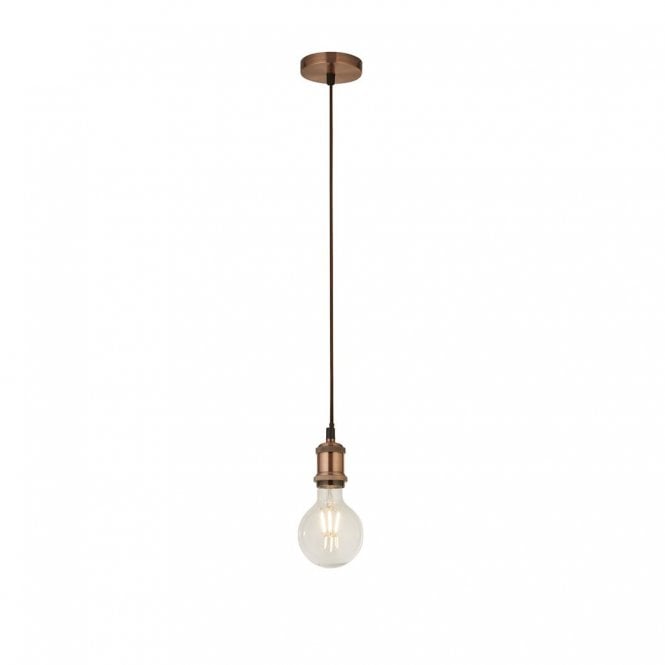 PENDULOUS Antique Copper Ceiling Pendant