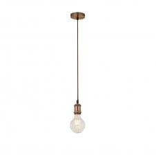 PENDULOUS Antique Copper Ceiling Pendant