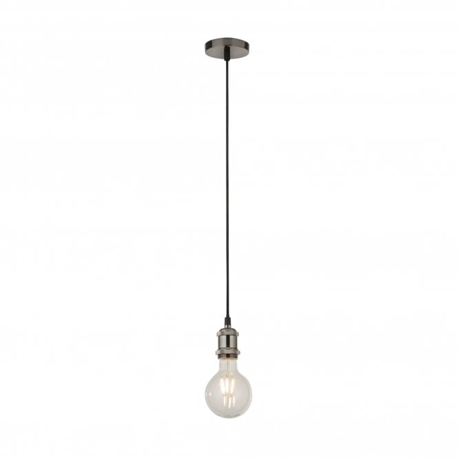 PENDULOUS Satin Silver Ceiling Pendant