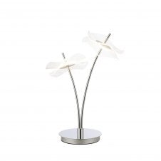 PETALS Table Lamp | 2 x 6W LED | 4000K | 920lm | Polished Chrome | 3yrs Warranty