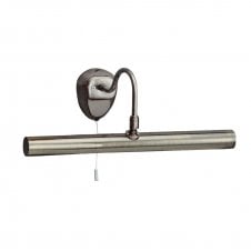 PICTURE LIGHT adjustable antique brass with switch