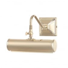 polished brass traditional picture light