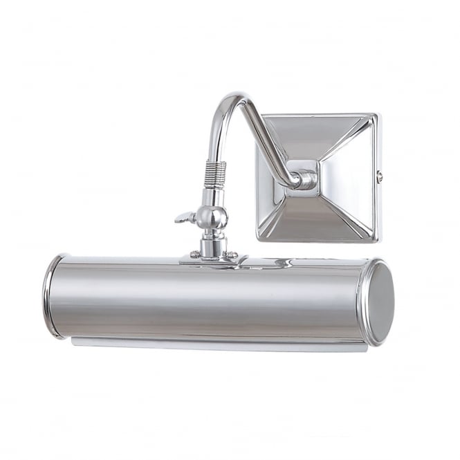 PICTURE LIGHT small polished chrome traditional picture light