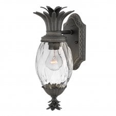 traditional pineapple exterior wall light