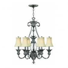 PLANTATION antique nickel pineapple ceiling chandelier