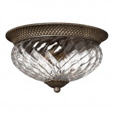 PLANTATION large traditional flush low ceiling light