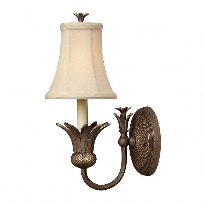 PLANTATION traditional bronze single wall light