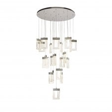 POLAROID 21 Light 4.5W LED Ceiling Pendant Cluster 3000K 3360lm Polished Chrome with 3 year warranty