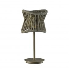 Polinesia LED Table Lamp, IP44, Beige Oscu,