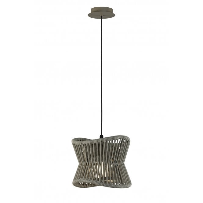 Polinesia Pendant Light IP44, Beige Oscu