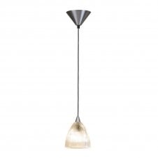 PRISMATIC glass single ceiling pendant light (small)