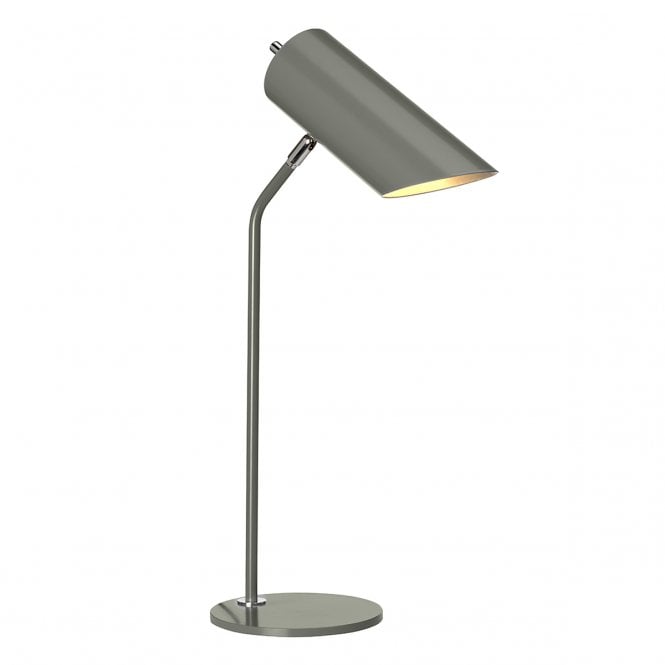 QUINTO contemporary dark grey desk lamp