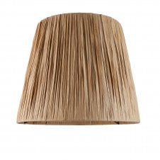 raffia tapered lampshade