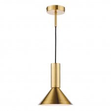 natural brass ceiling pendant / wall light