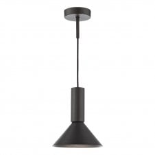 satin black ceiling pendant / wall light