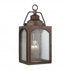 Copper oxide exterior wall light| traditional | Lighting Company UK