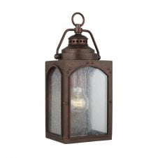 Copper oxide exterior wall light| traditional | Lighting Company UK