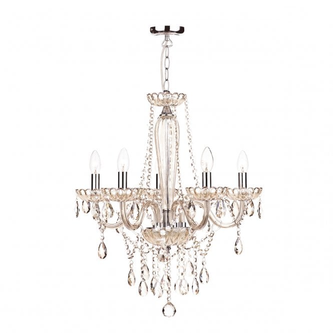 RAPHAEL chandelier double insulated decorative champagne glass