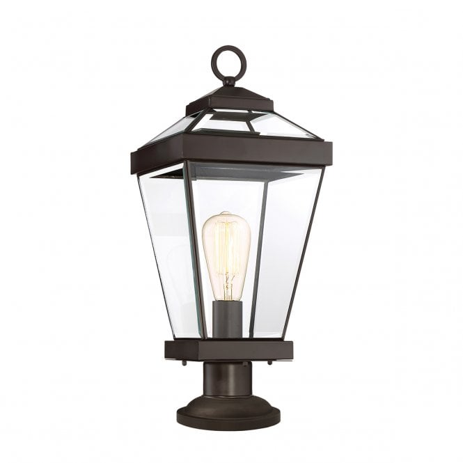 RAVINE Medium Pedestal Light - Bronze