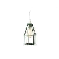 RAZE Cage Pendant Light in Powder Coated Racing Green