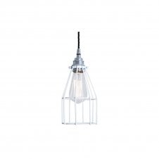 RAZE Cage Pendant Light in Powder Coated White