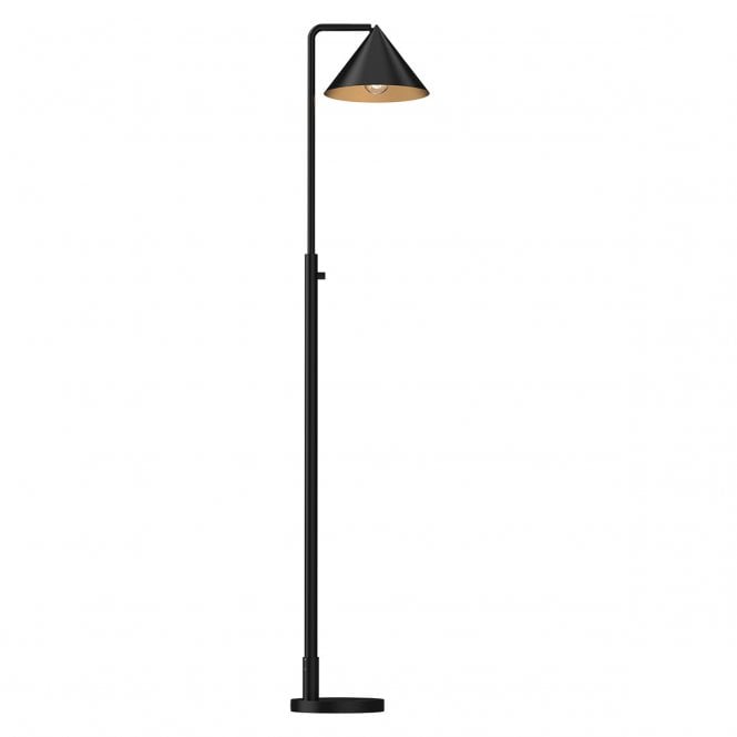 Remyck Floor Lamp in Matte Black