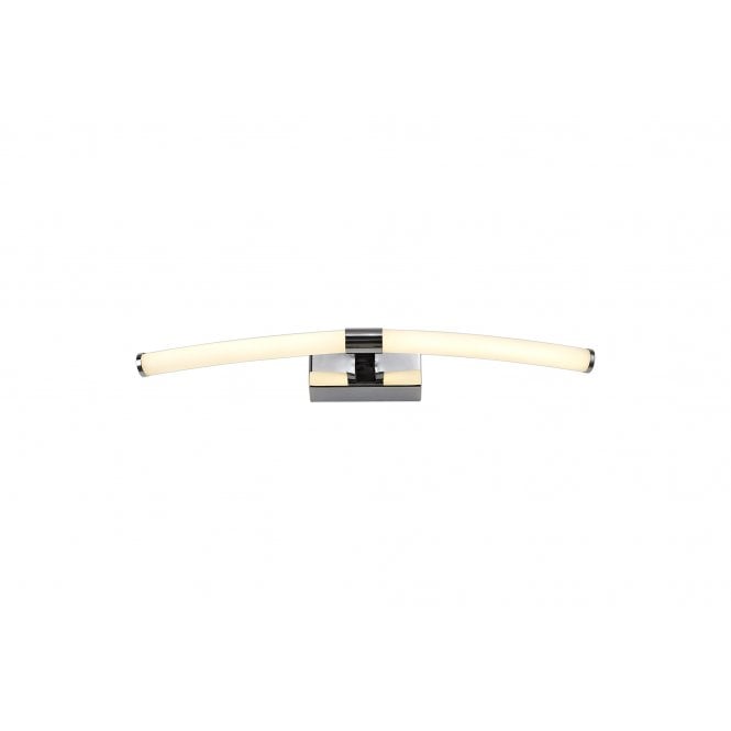 RETREAT Bathroom Twin 8 Watt LED Wall Light IP44 Polished Chrome with 3 year warranty