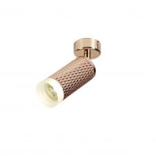 RETROSPOT 1 Light Adjustable Spotlight in Rose Gold