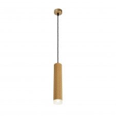 RETROSPOT 1 Light Large Cylinder Pendant Gold
