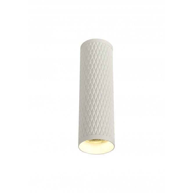 RETROSPOT 1 x GU10 Surface Mounted Spot Light Sand White 20cm