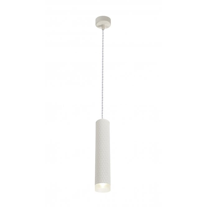 RETROSPOT large Cylinder Pendant white