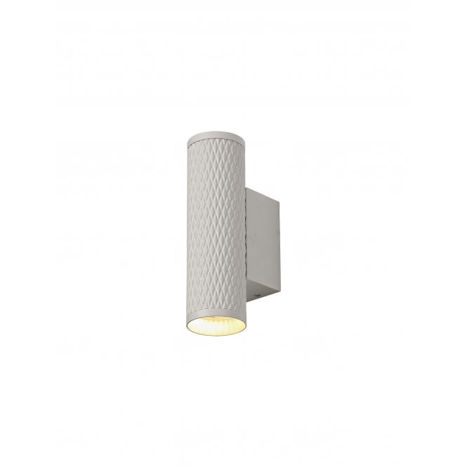 RETROSPOT Modern Diamond Patterned Wall Spot Light Sand White