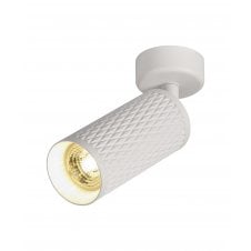 Surface Mounted Spot Light White Adjustable Head 20cm