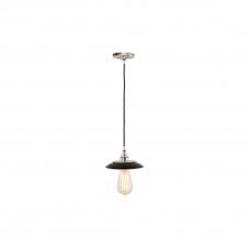 REZNOR Industrial Pendant Light in Powder Coated Black
