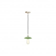 REZNOR Industrial Pendant Light in Powder Coated Sage Green