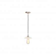 REZNOR Industrial Pendant Light in Powder Coated White