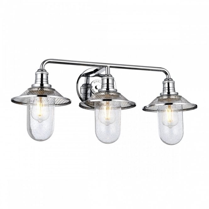 RIGBY 3 Light Wall Light in Polished Chrome