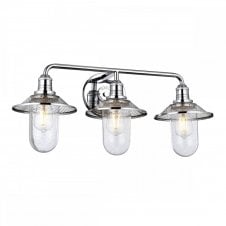 RIGBY 3 Light Wall Light in Polished Chrome