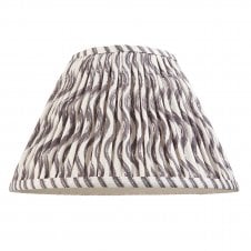 grey ripple pattern tapered shade