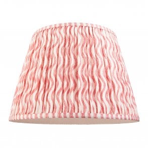 Ripple 40cm Tapered Shade in Coral Pink