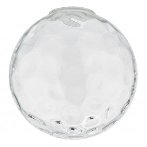 RIPPLE Glass Shade Clear 25cm