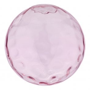 RIPPLE Glass Shade Pink 25cm