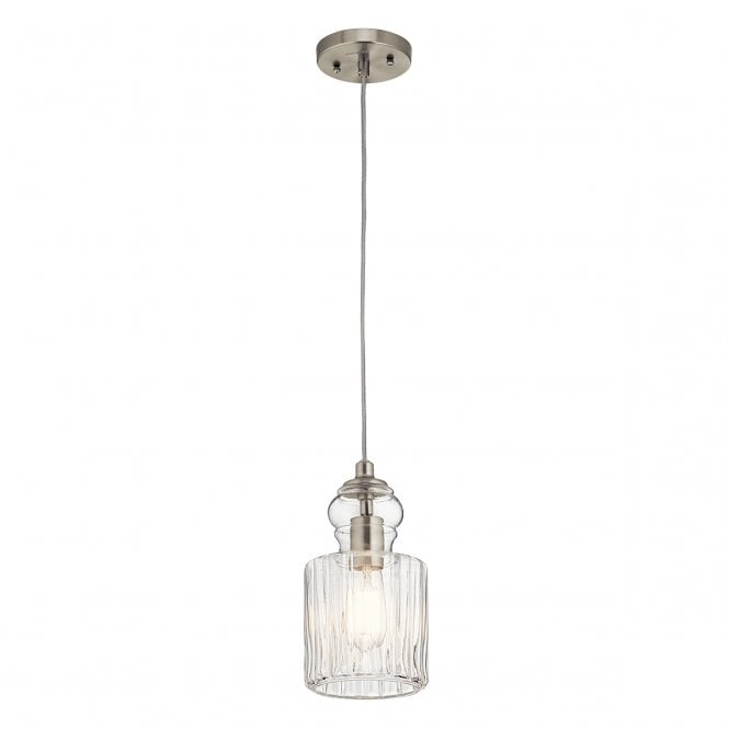RIVIERA Pendant Light with Glass Shade