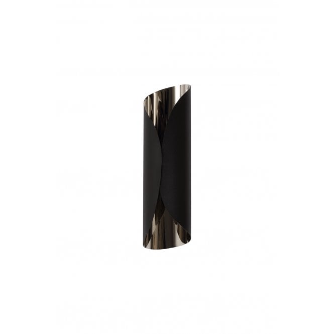 ROLL LED Wall Light Metal Black and Polished Chrome with 3 year warranty
