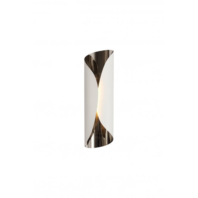 ROLL Metal Wall Light LED In White and Polished Chrome with 3 year warranty