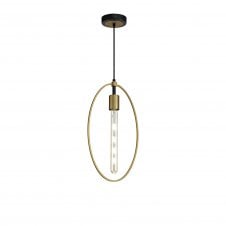 ROLLO Large Ceiling Pendant Sand Gold/Matt Black